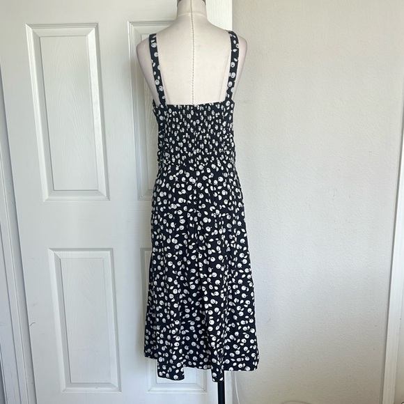 MAEVE Anthropologie Cecilia Pettersson Tie-Front Midi Dress - Picture 6 of 11